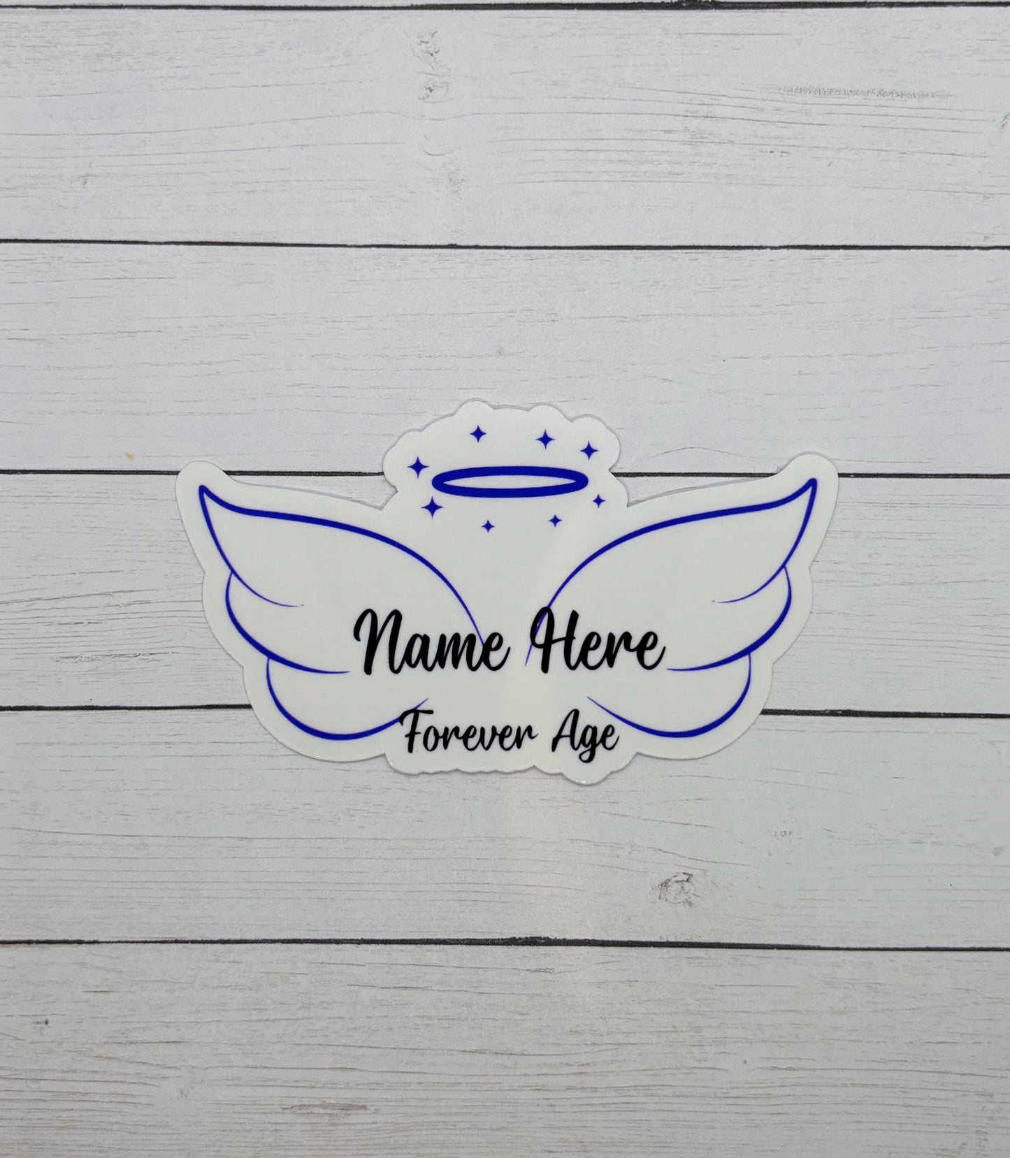 Customizable Overdose Angel Wing Sticker