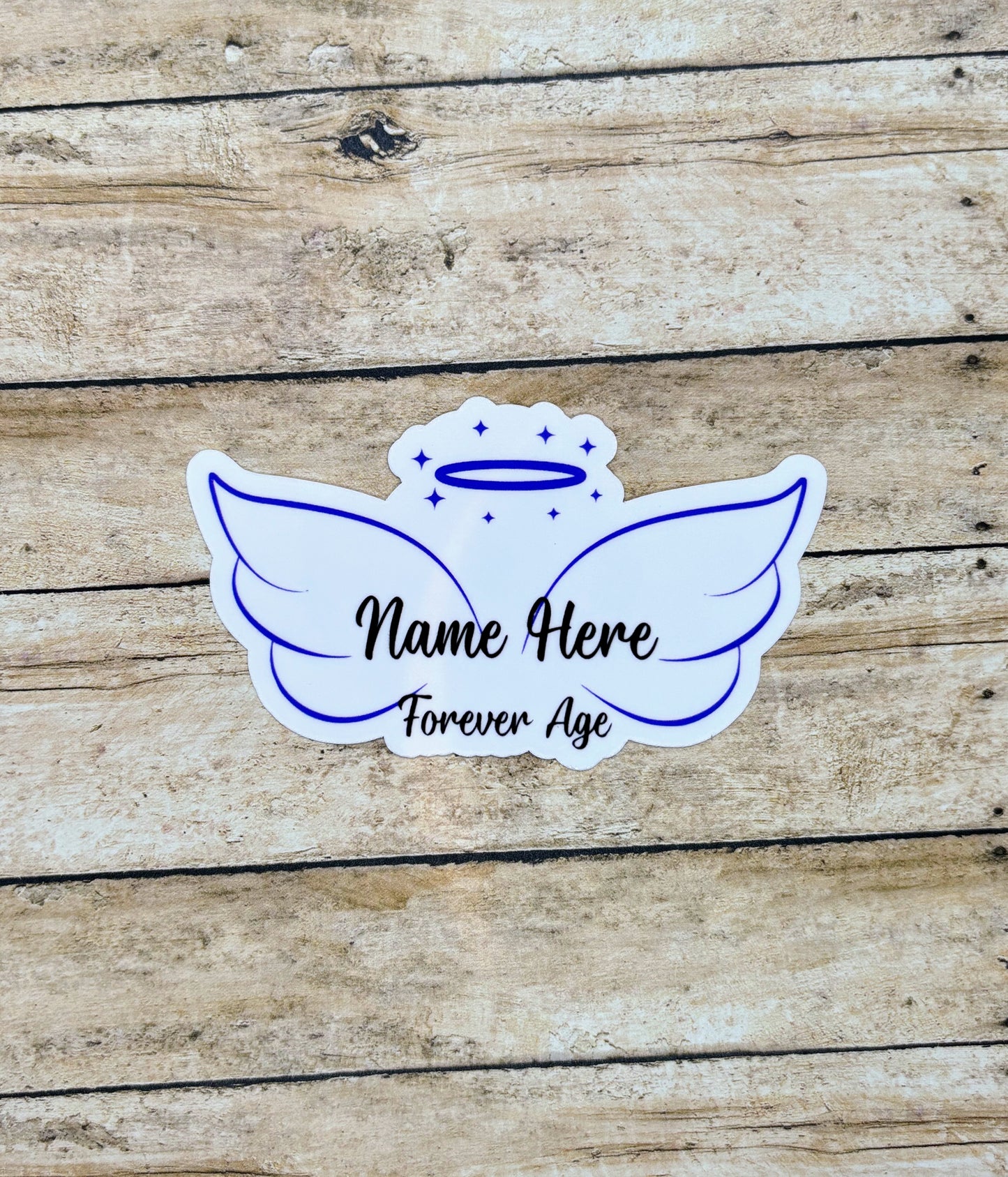 Customizable Overdose Angel Wing Sticker