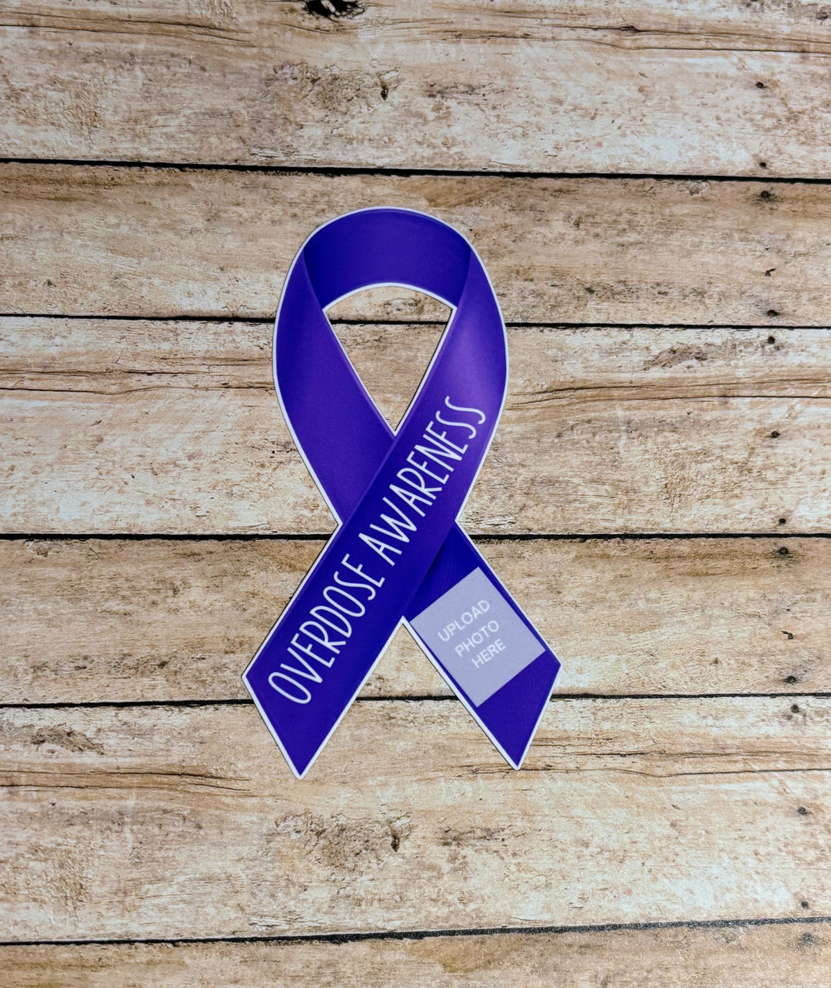 Overdose Ribbions Customizable Overdose Ribbon Sticker – Made with Monday