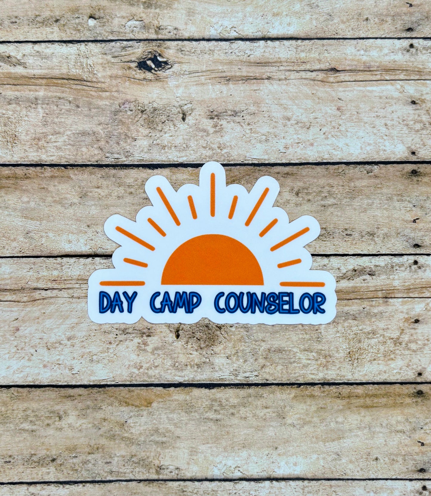 Day Camp Counselor Sticker