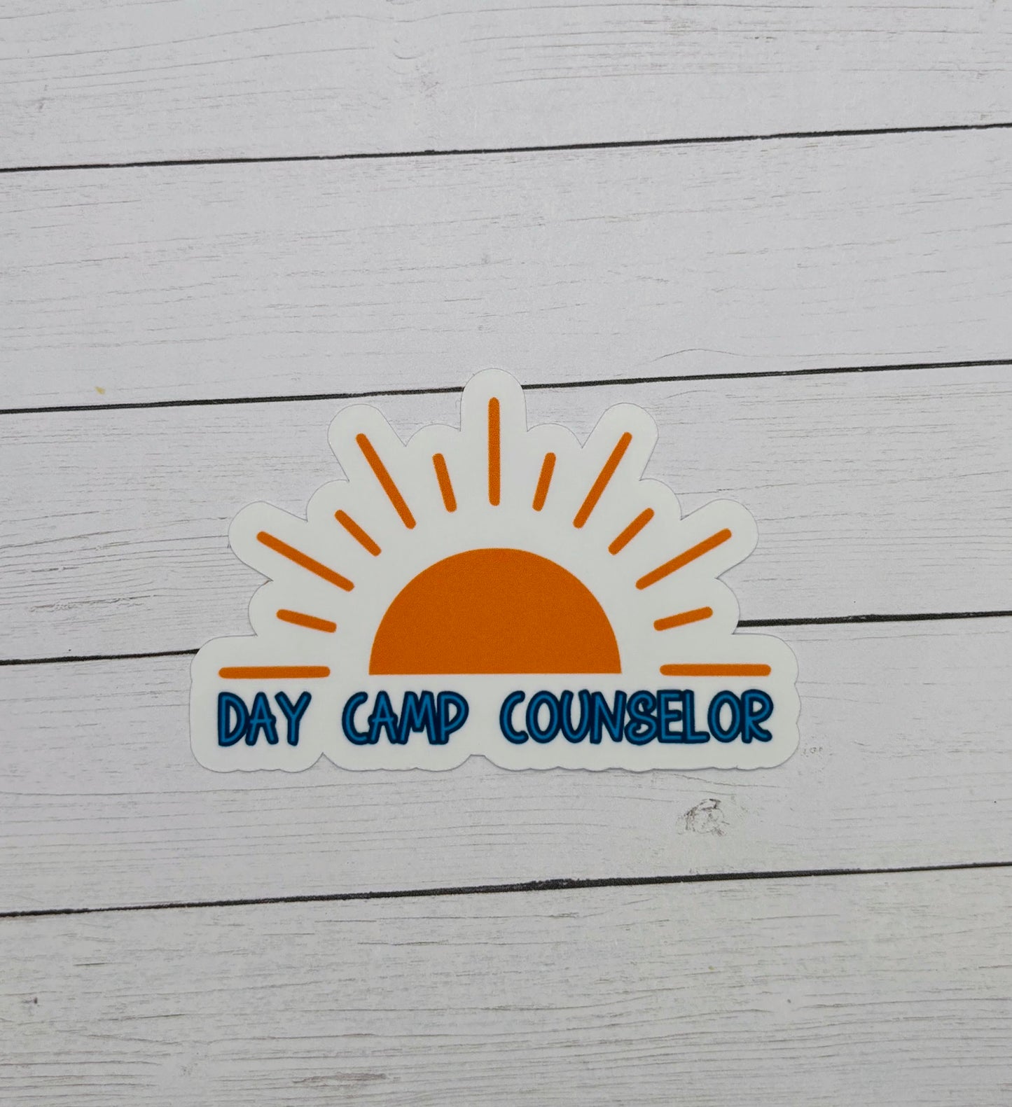 Day Camp Counselor Sticker