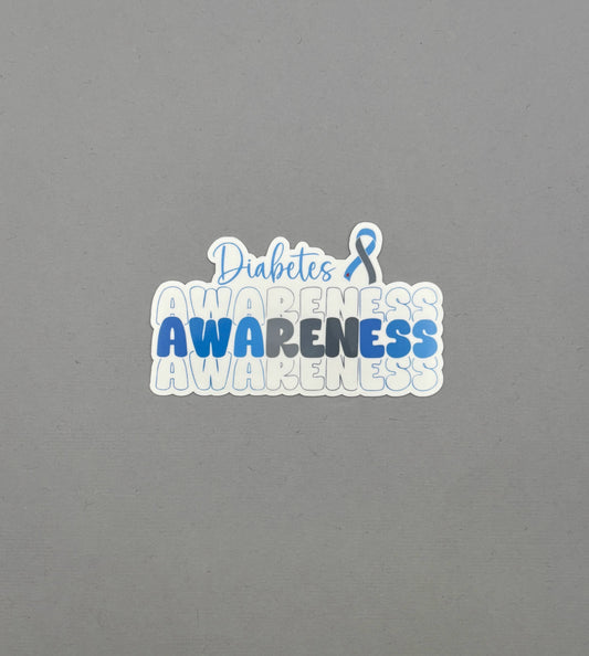 Diabetes Awareness Sticker