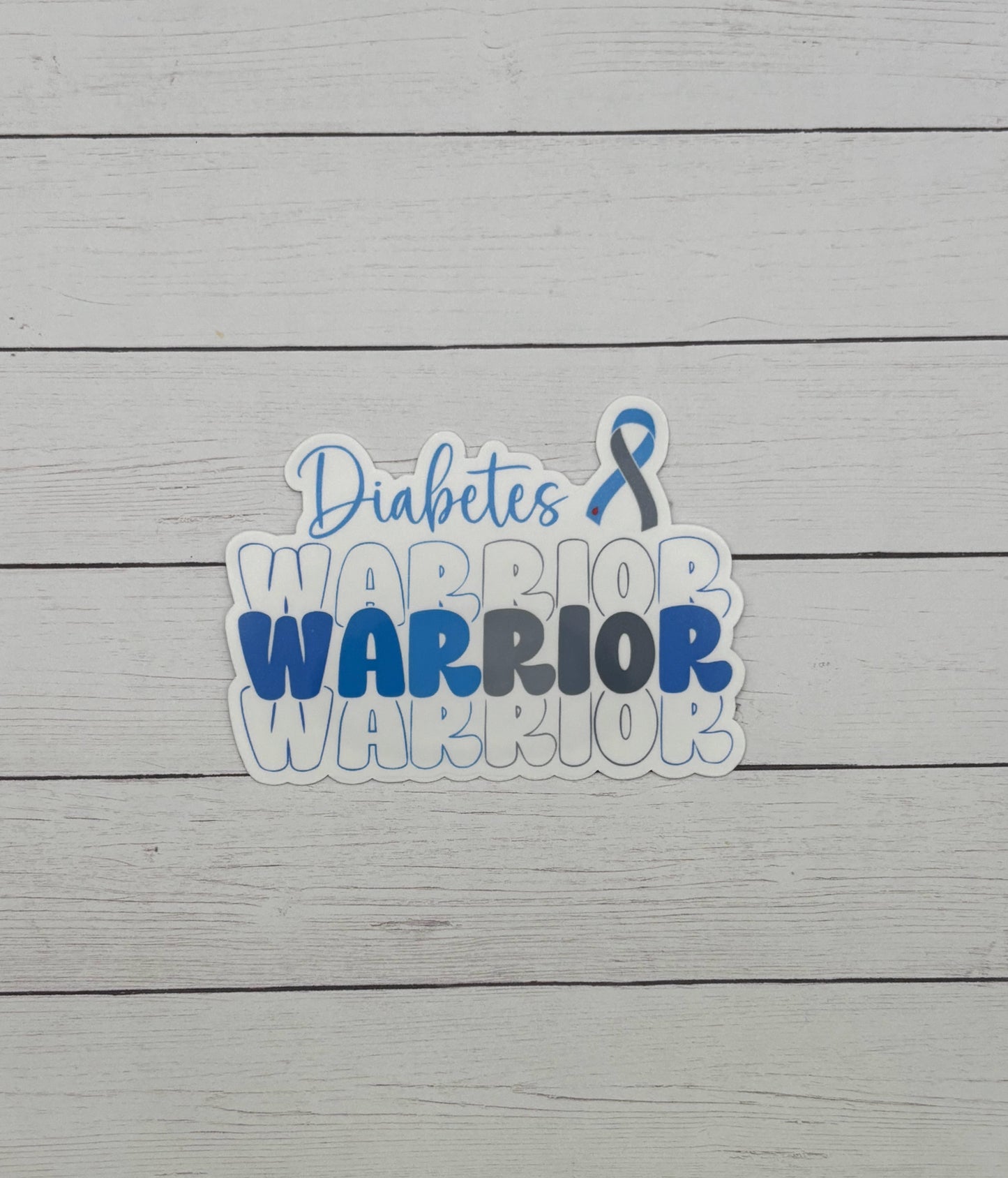 Diabetes Warrior Sticker