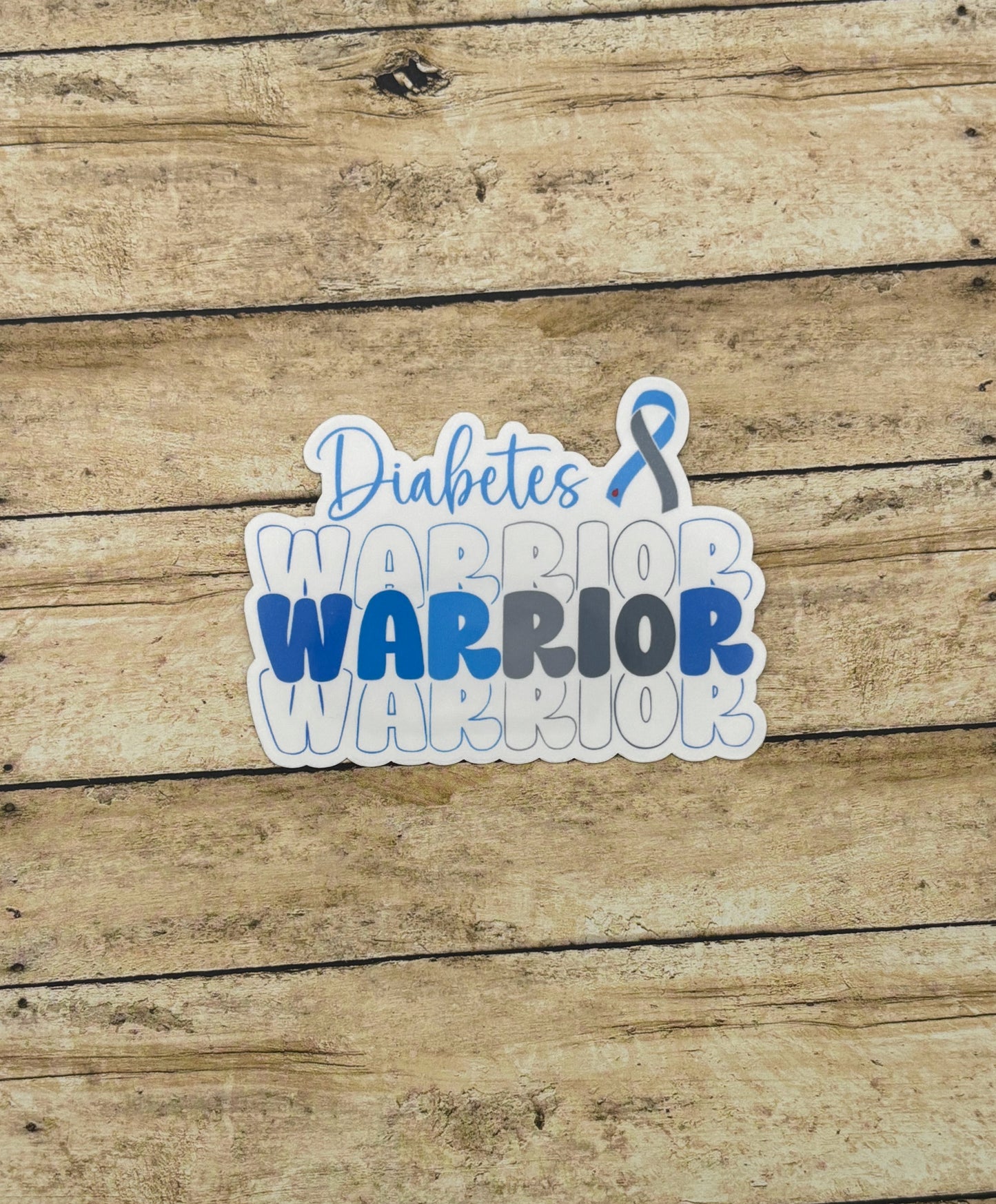 Diabetes Warrior Sticker