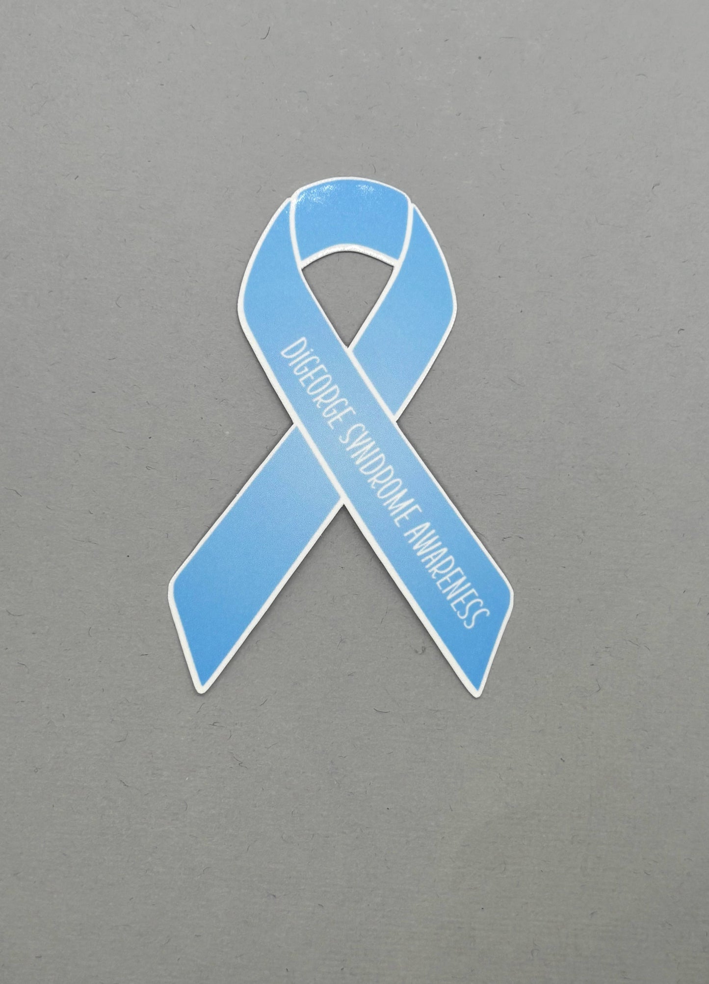 DiGeorge Syndrome Awareness Ribbon Sticker