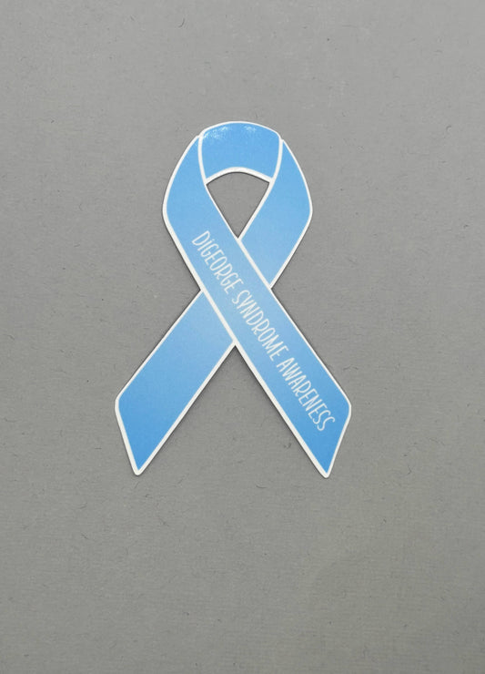 DiGeorge Syndrome Awareness Ribbon Sticker