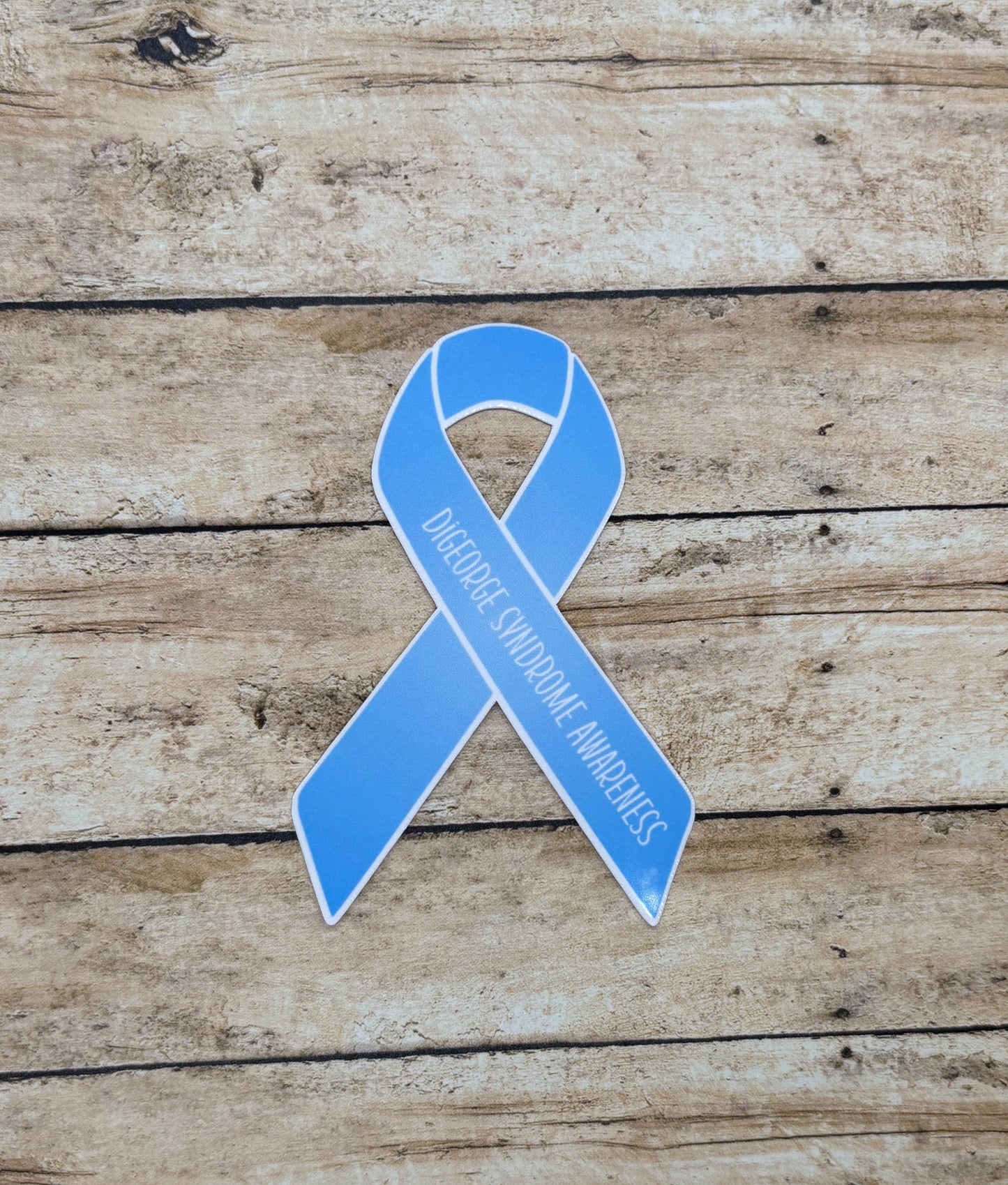 DiGeorge Syndrome Awareness Ribbon Sticker