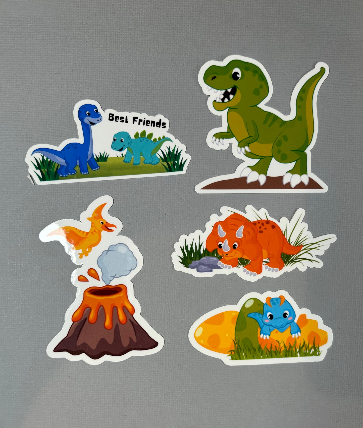 Dinosaur Die Cut Stickers