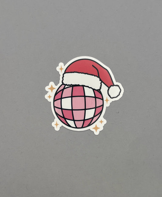 Christmas Mirrorball Sticker