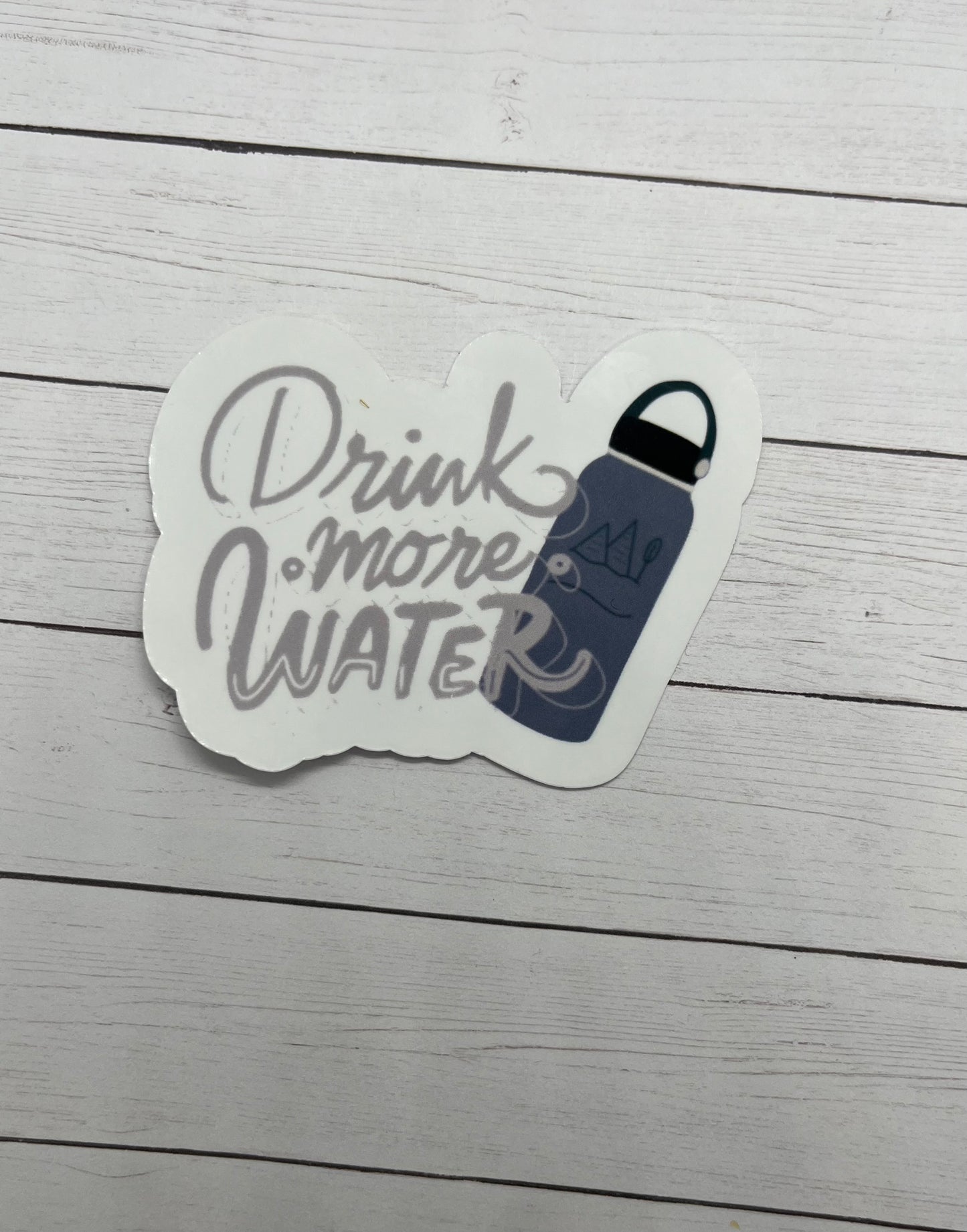 Drink More Water Sticker