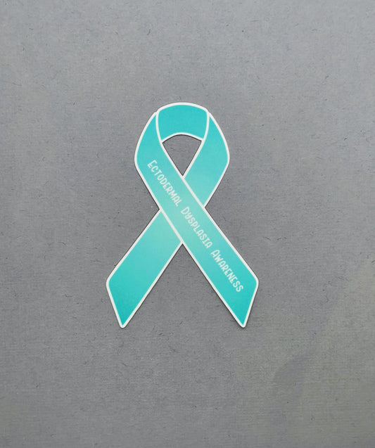 Ectodermal Dysplasia Awareness Ribbon Sticker