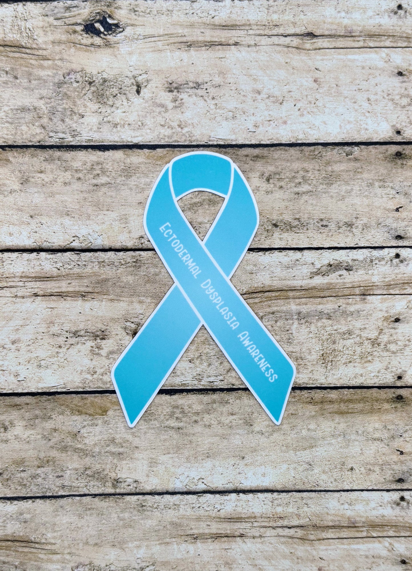 Ectodermal Dysplasia Awareness Ribbon Sticker