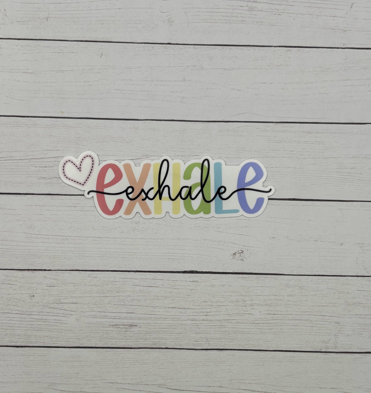 Exhale Sticker