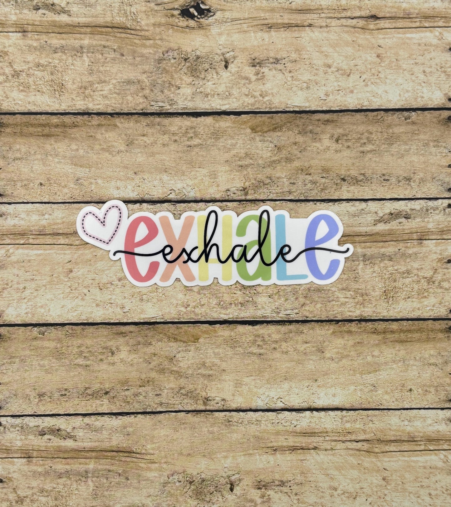 Exhale Sticker