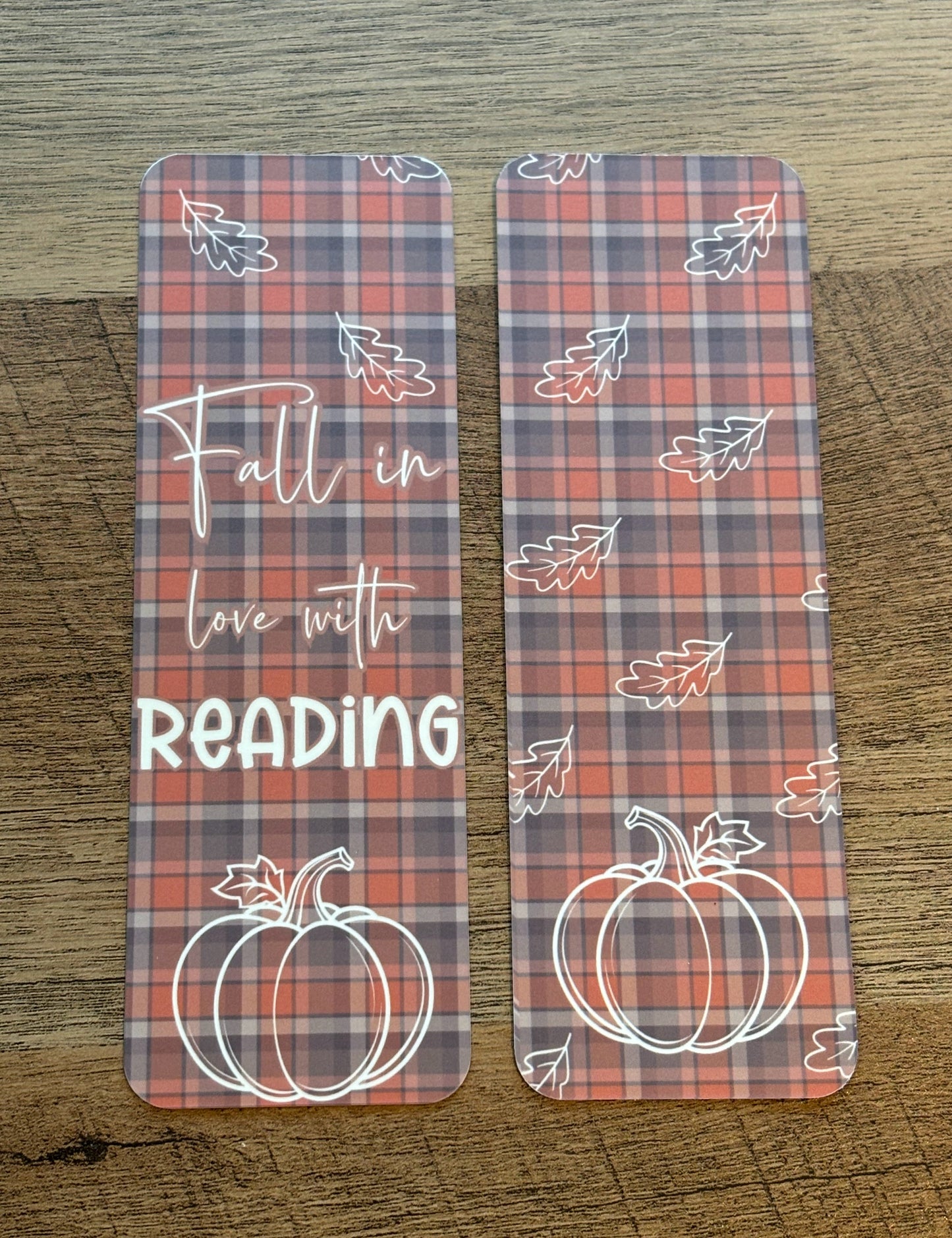 Fall in Love with Reading Bookmark