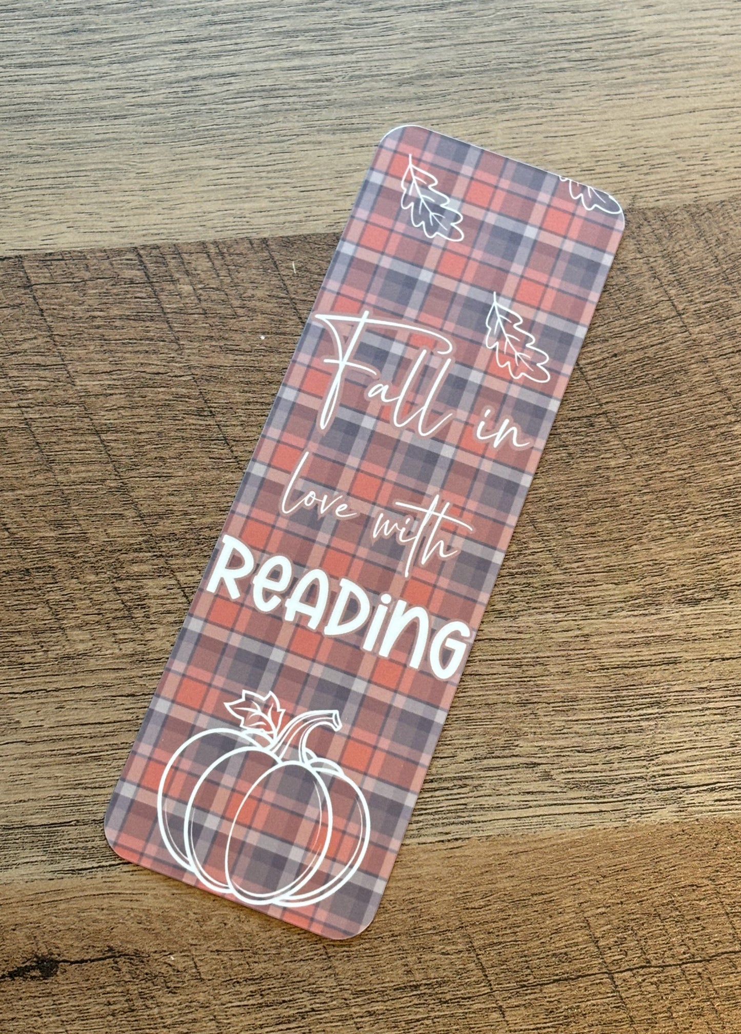 Fall in Love with Reading Bookmark