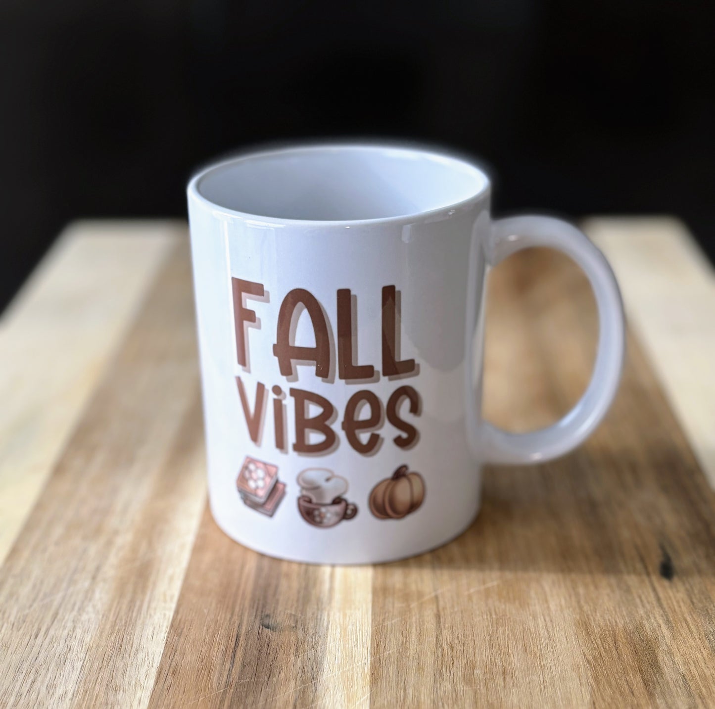 Fall Vibes Coffee 12 oz Coffee Mug