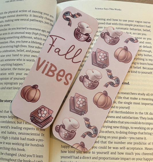 Fall Vibes Bookmark