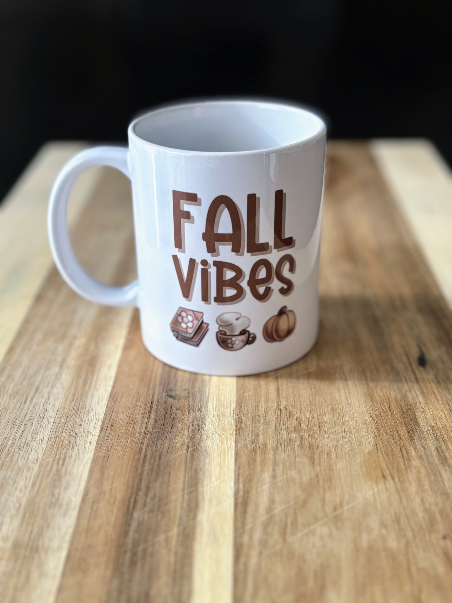 Fall Vibes Coffee 12 oz Coffee Mug