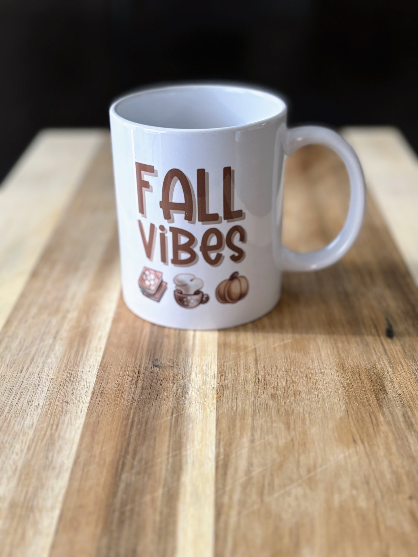 Fall Vibes Coffee 12 oz Coffee Mug