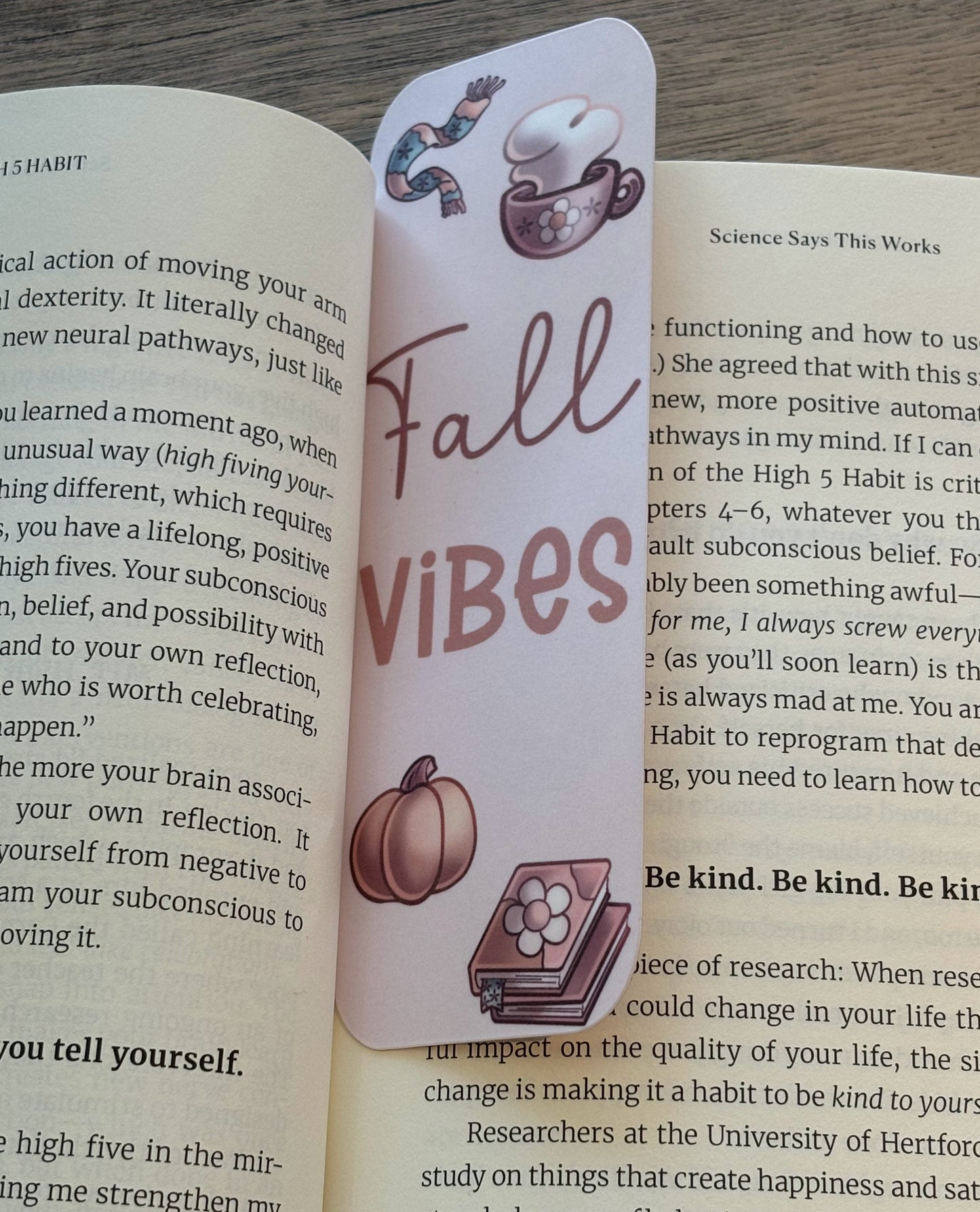 Fall Vibes Bookmark