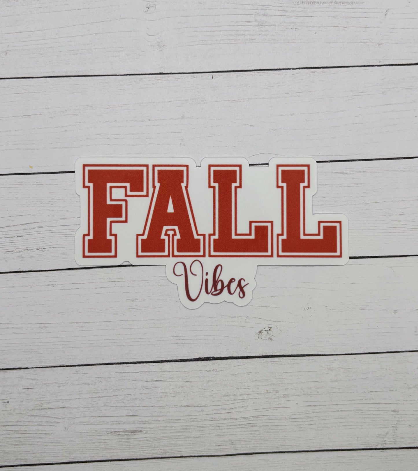 Fall Vibes Sticker