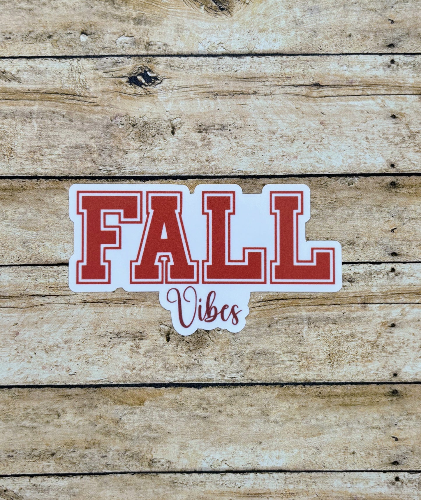 Fall Vibes Sticker