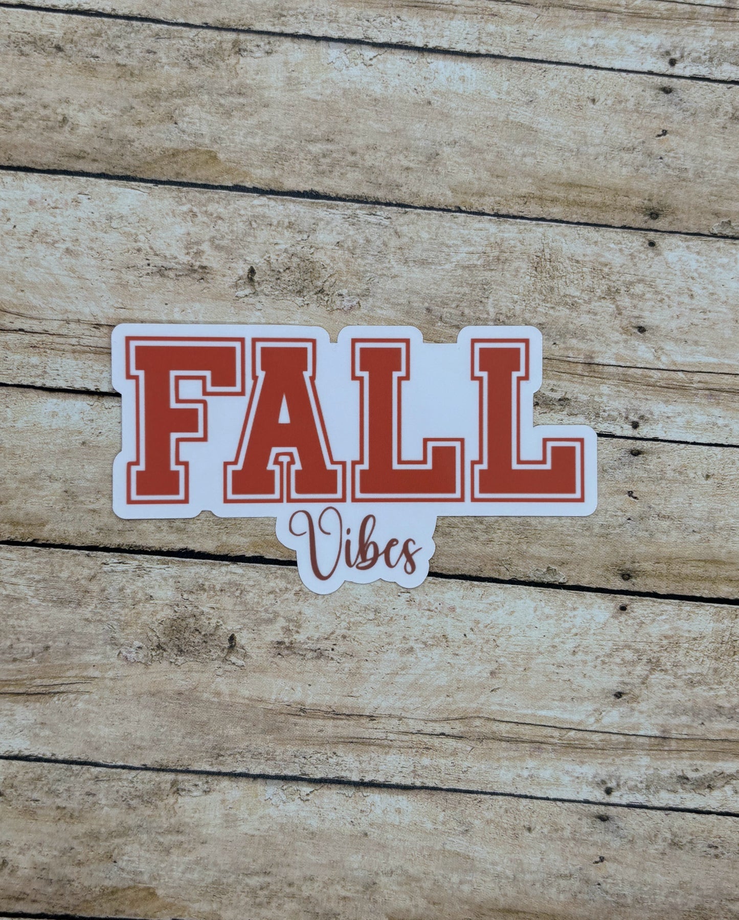 Fall Vibes Sticker