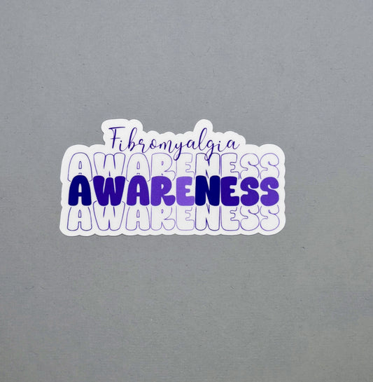 Fibromyalgia Awareness Sticker