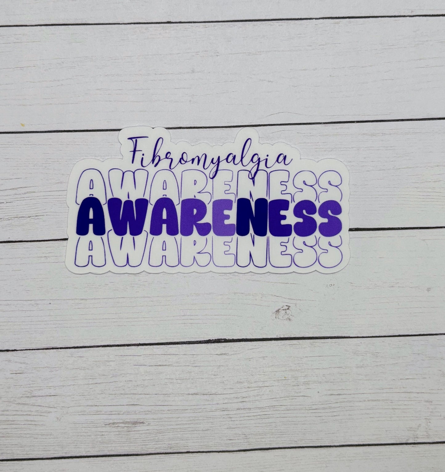 Fibromyalgia Awareness Sticker