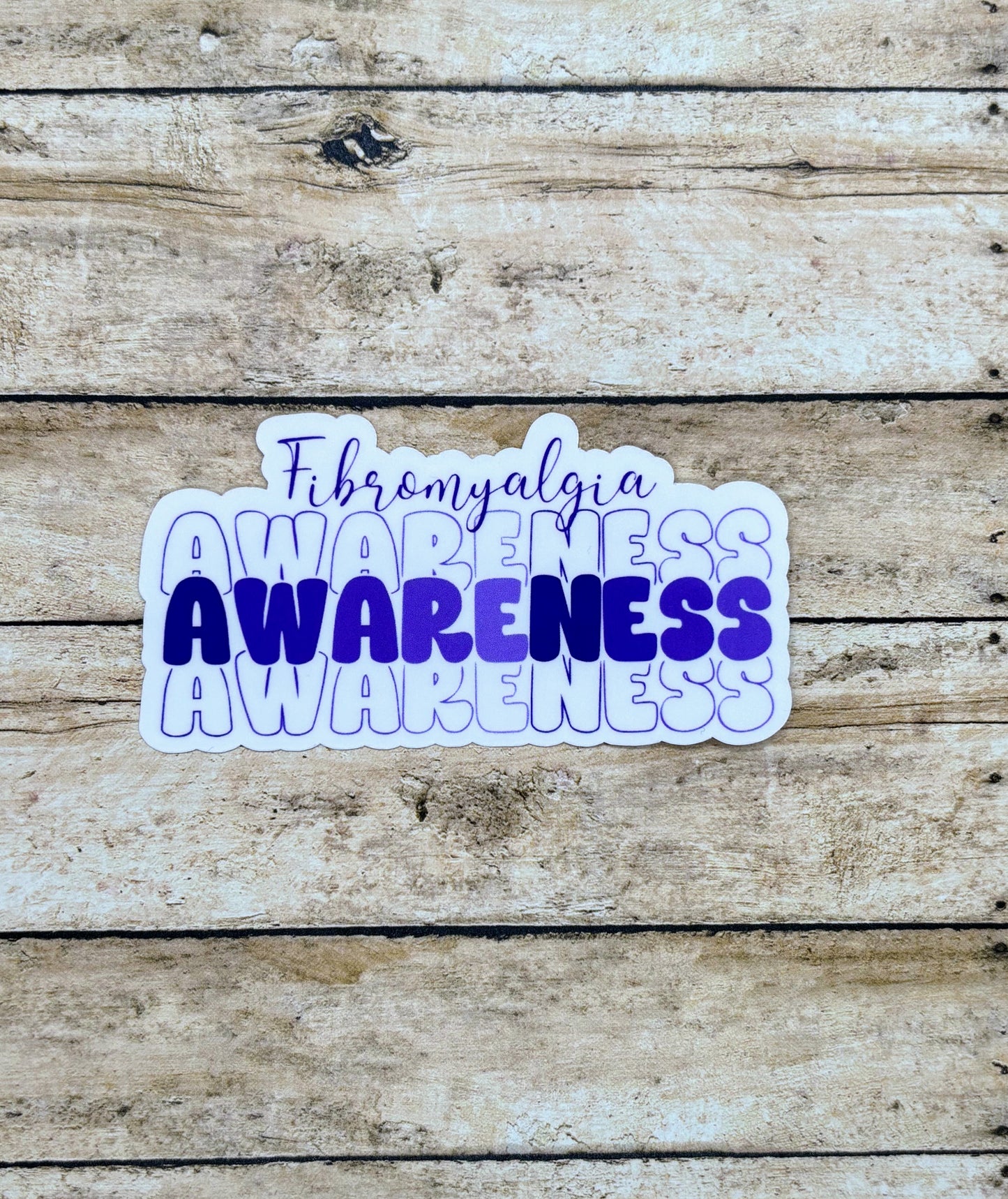 Fibromyalgia Awareness Sticker