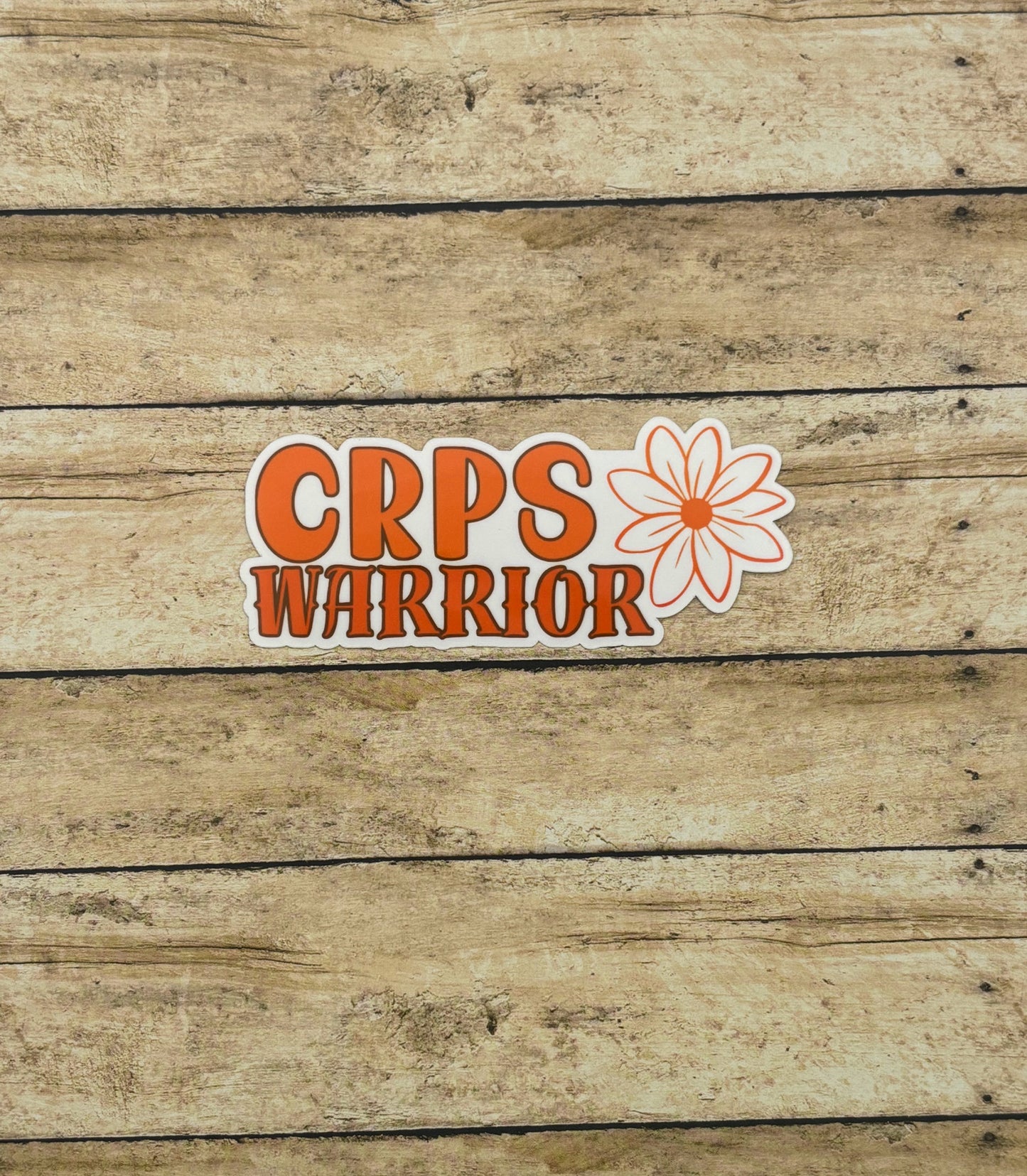 CRPS Warrior Flower Sticker