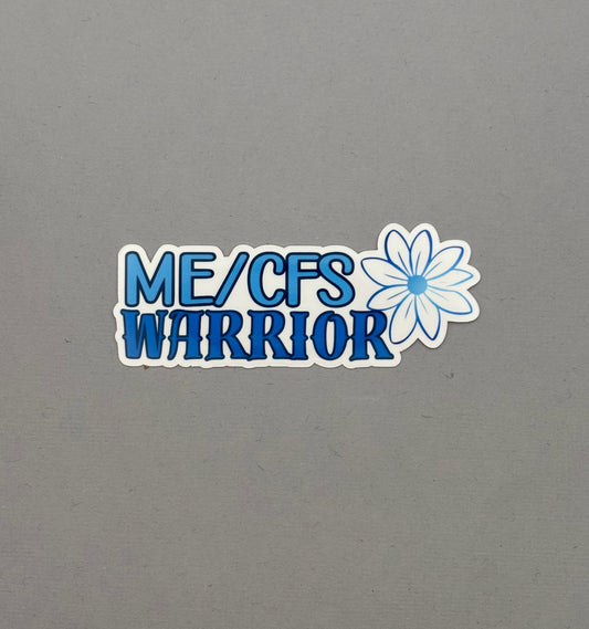 ME/CFS Warrior Flower Sticker
