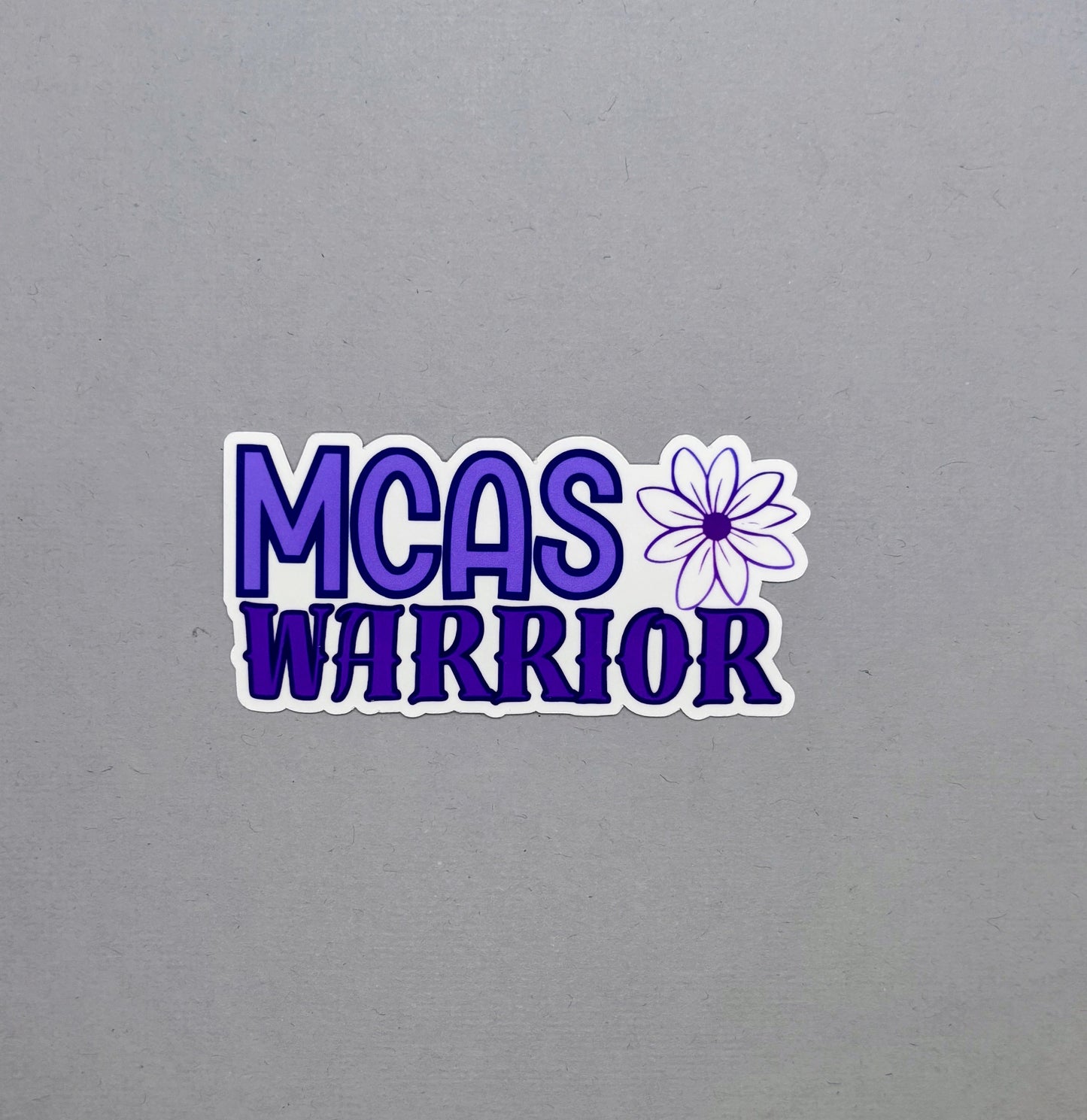 MCAS Warrior Flower Sticker