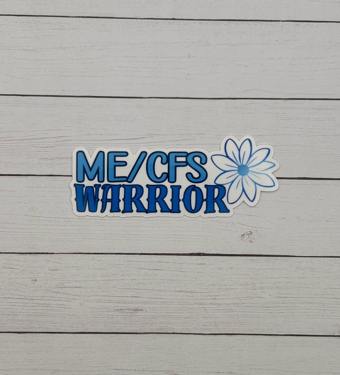 ME/CFS Warrior Flower Sticker