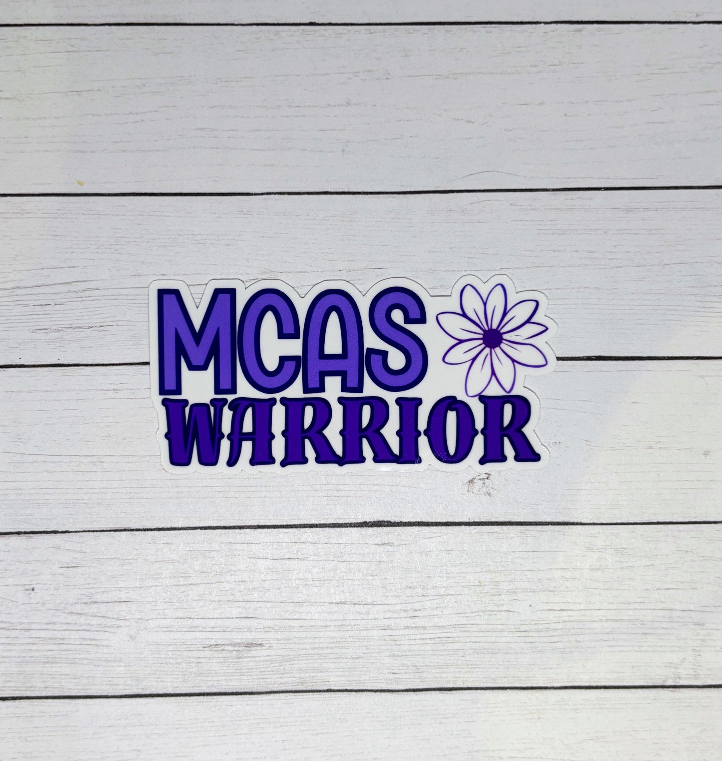 MCAS Warrior Flower Sticker