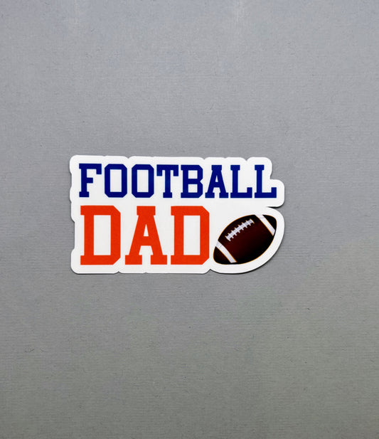 Football Dad Sticker