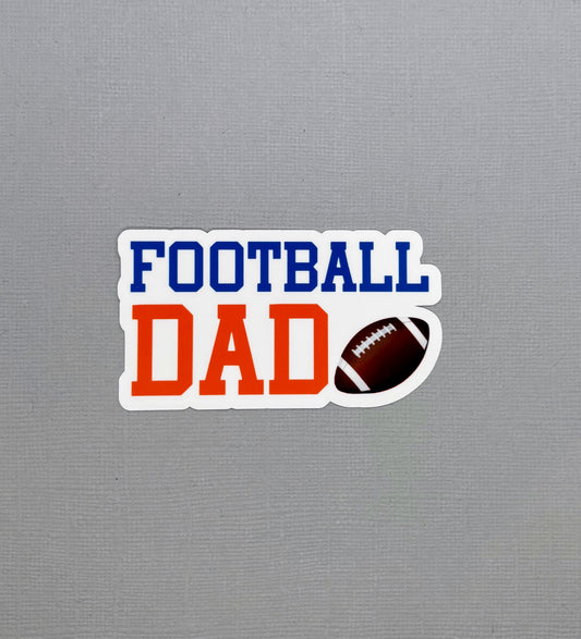 Football Dad Sticker