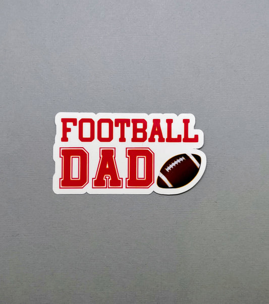 Football Dad Sticker