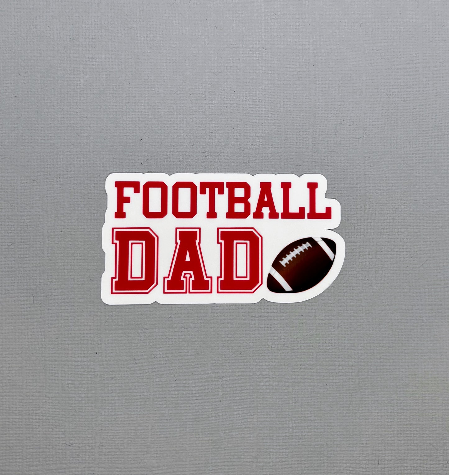 Football Dad Sticker