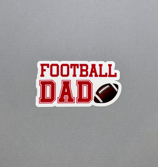 Football Dad Sticker