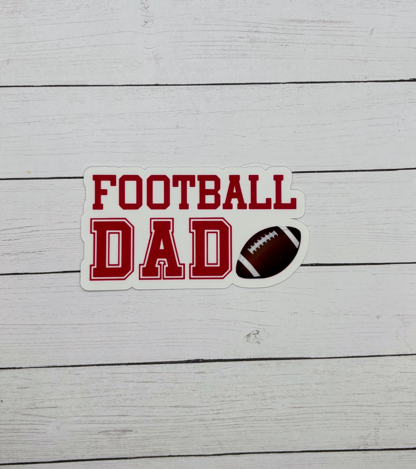 Football Dad Sticker