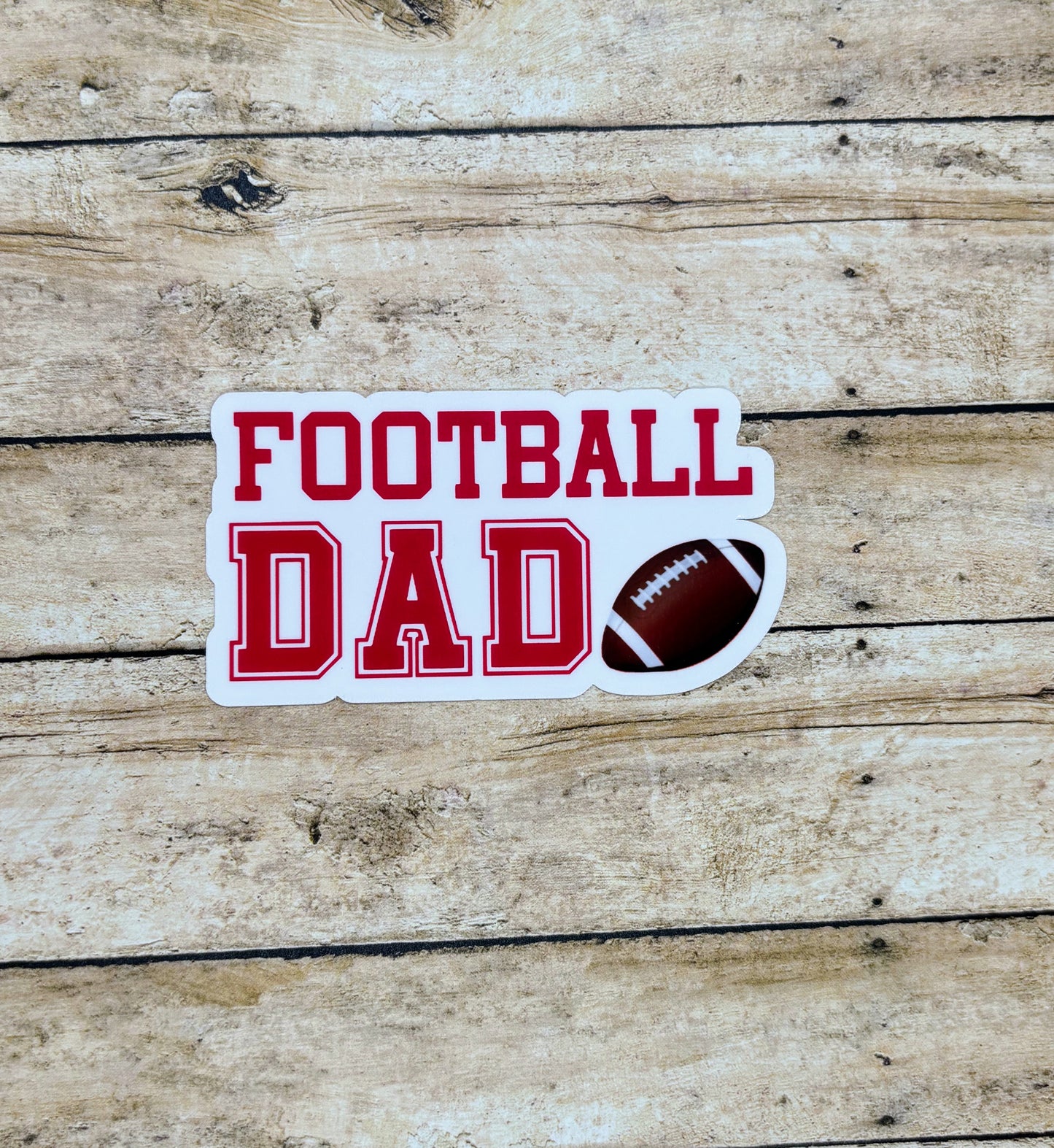 Football Dad Sticker