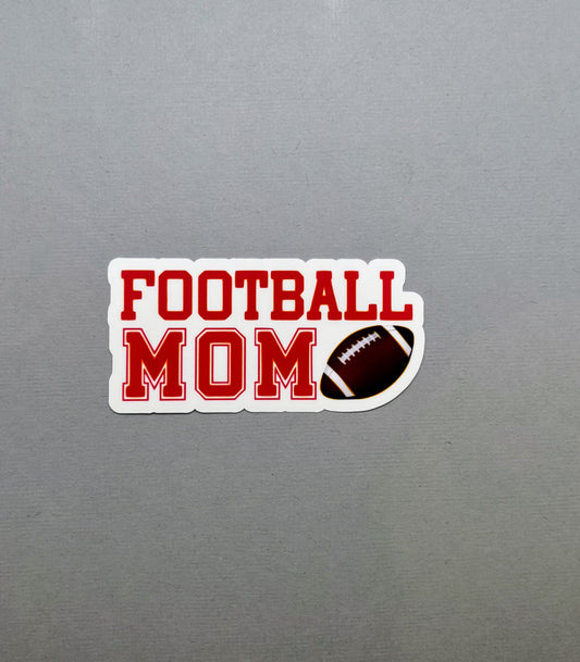 Football Mom Sticker