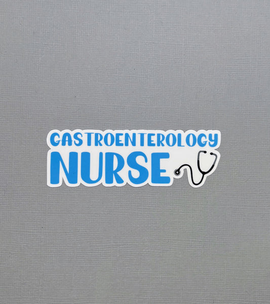 Gastroenterology Nurse Sticker