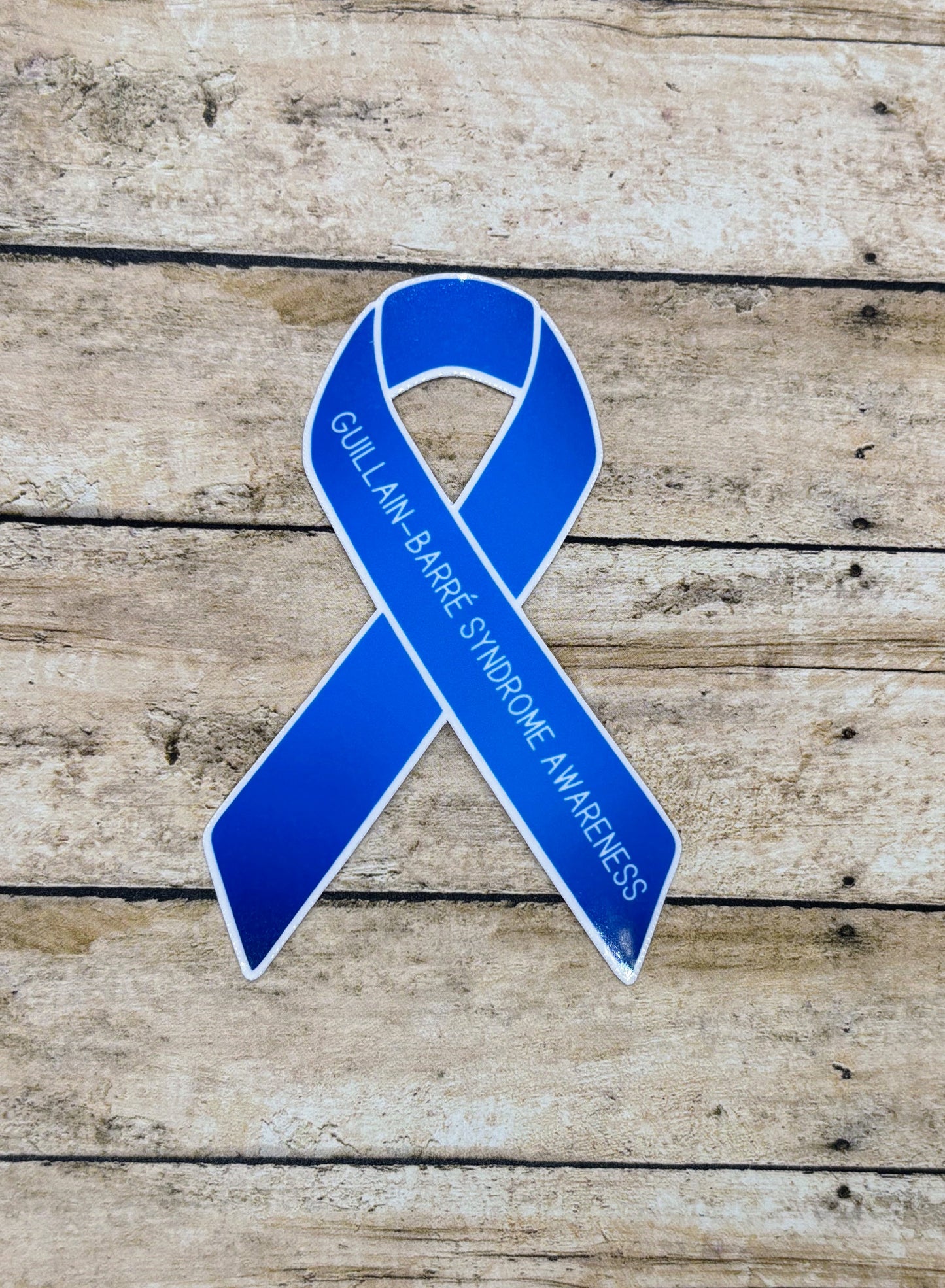 Guillain-Barre Syndrome Awareness Ribbon Sticker