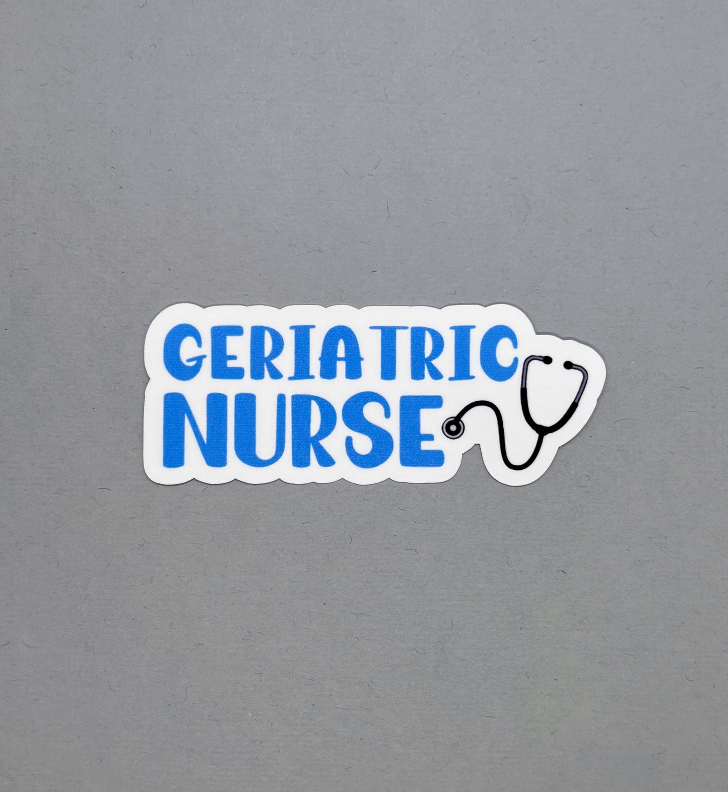 Geriatric Nurse Sticker