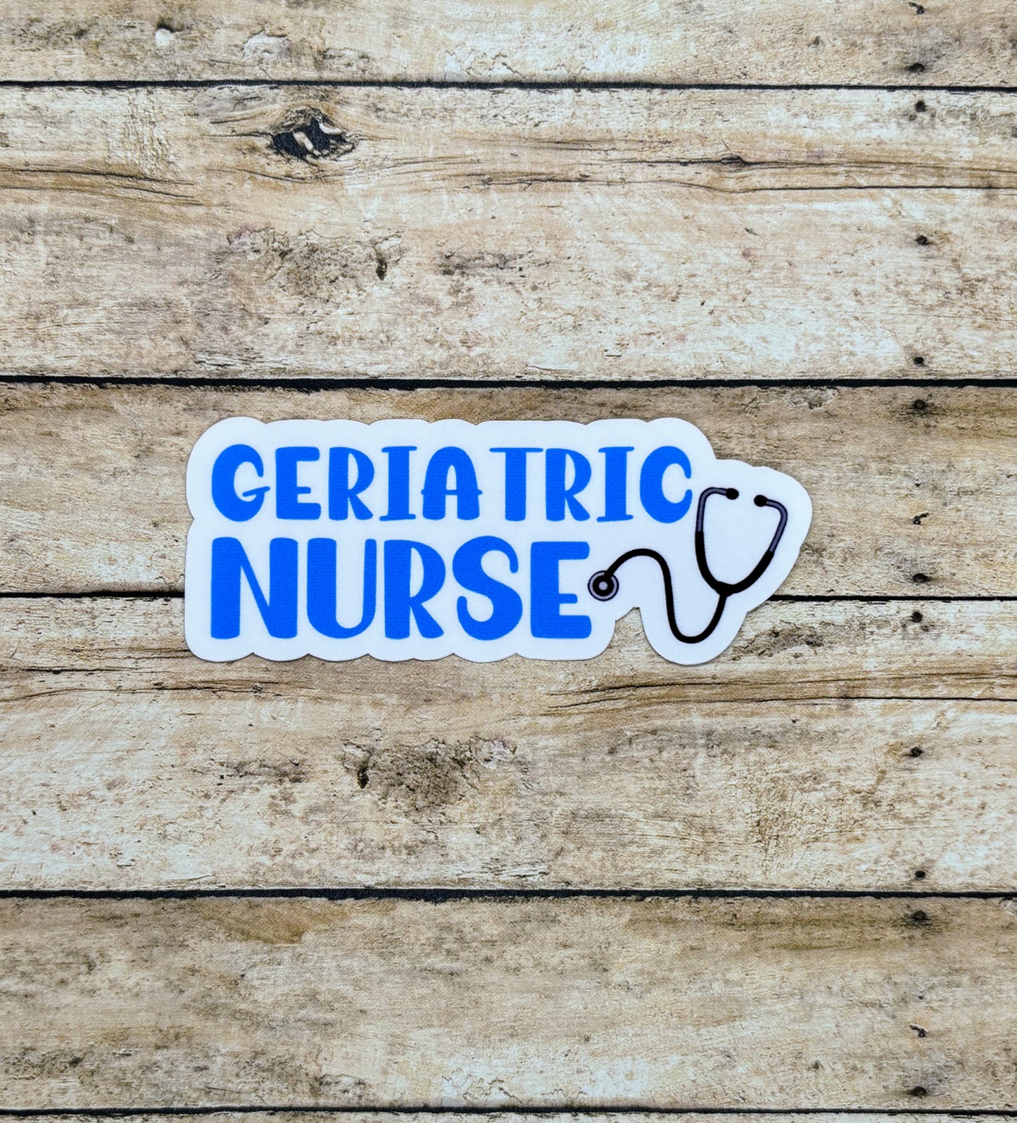 Geriatric Nurse Sticker