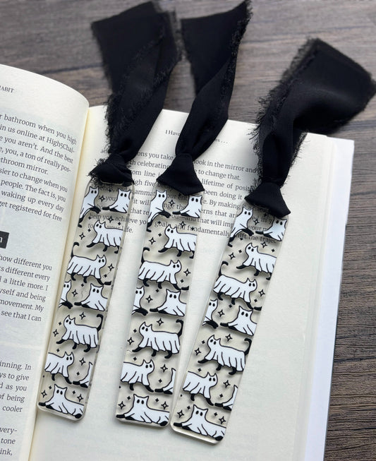 Cat Ghost Bookmark