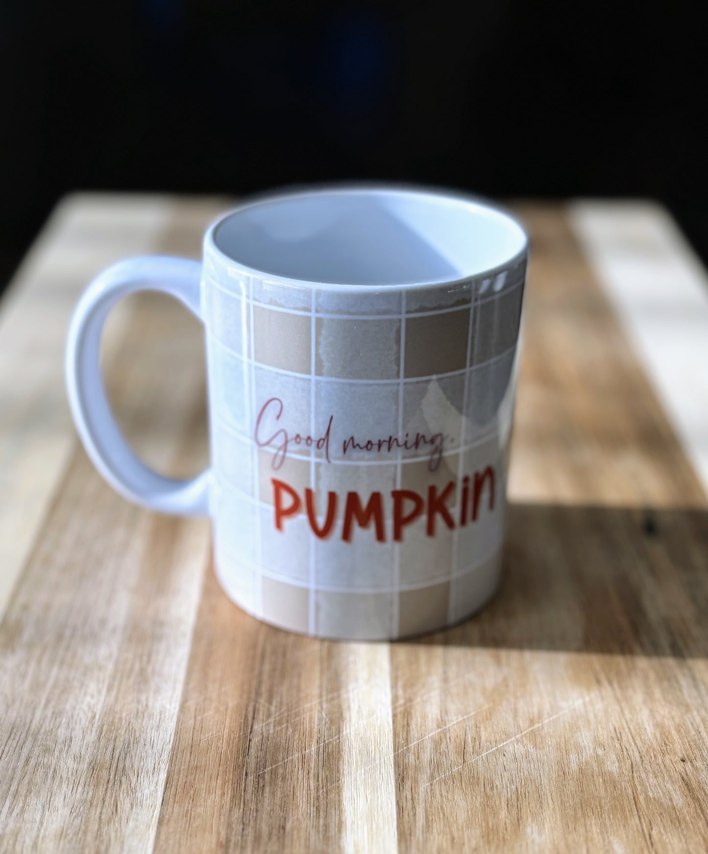 Good Morning Pumpkin 12 oz Coffee Mug